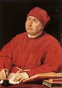 RAFFAELLO Sanzio Cardinal Tommaso Inghirami oil painting on canvas